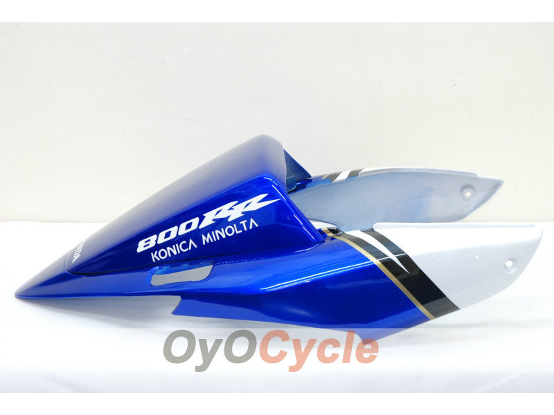 Kit de carenado por inyección para VFR800 02-13 - Azul, Blanco - Konica Minolta #OYO87902821