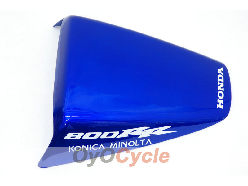 Kit de carenado por inyección para VFR800 02-13 - Azul, Blanco - Konica Minolta #OYO87902821