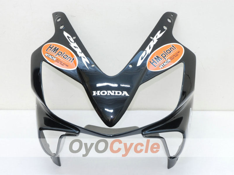 Kit de carenado por inyección para CBR600F4i 04-07 - Negro - HM Plant #OYO87900202