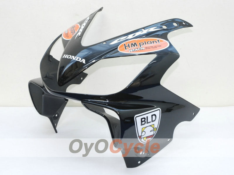 Kit de carenado por inyección para CBR600F4i 04-07 - Negro - HM Plant #OYO87900202