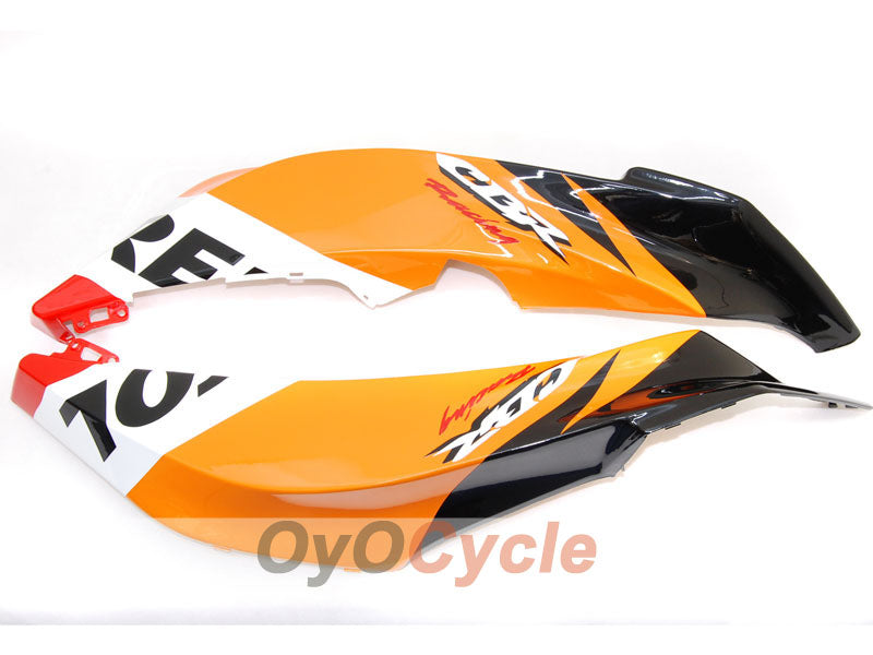 Kit de carenado inyectado para CBR600RR 07-08 - Naranja, Negro - Repsol #OYO87900427 Imagen secundaria del producto