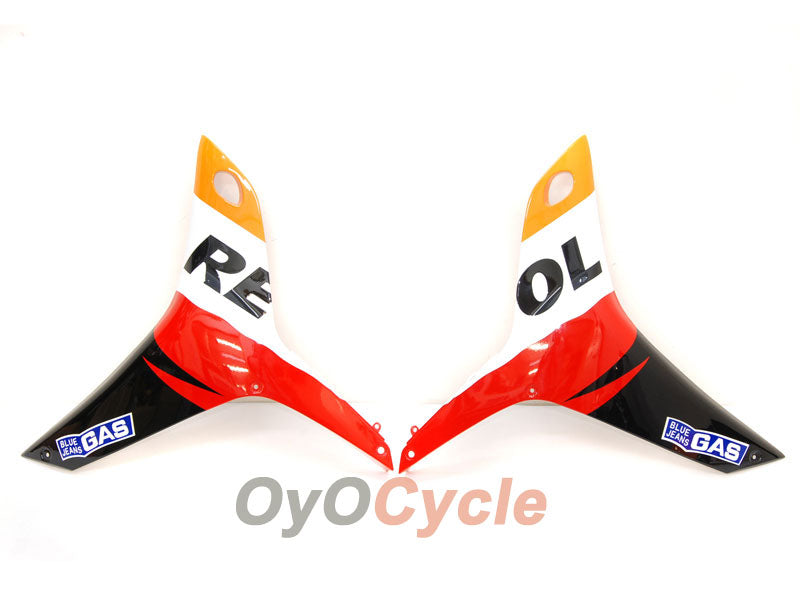 Kit de carenado inyectado para CBR600RR 07-08 - Naranja, Negro - Repsol #OYO87900427
