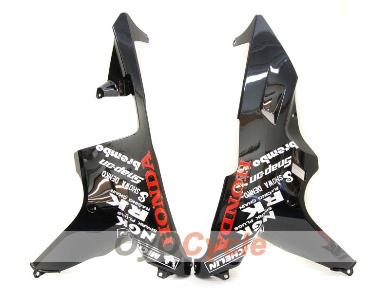 Kit de carenado inyectado para CBR600RR 07-08 - Naranja, Negro - Repsol #OYO87900427