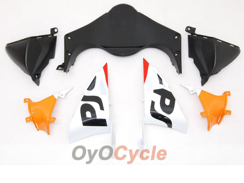 Kit de carenado inyectado para CBR600RR 07-08 - Naranja, Negro - Repsol #OYO87900427
