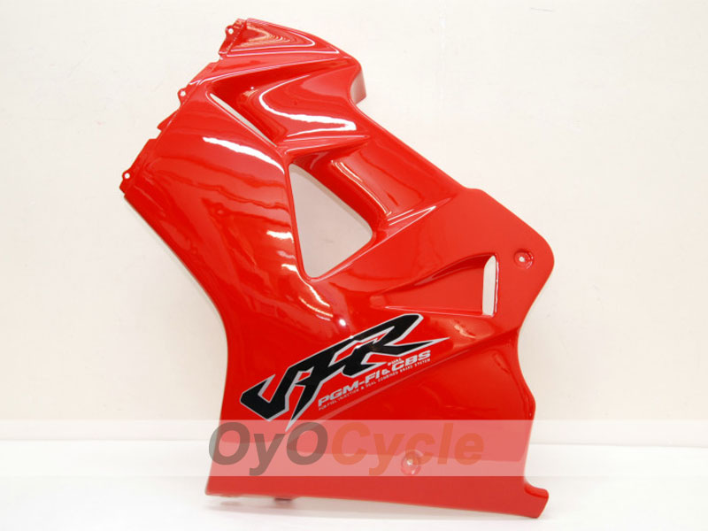 Kit de carenado para VFR800 98-01 - Rojo, Negro - Estilo original #OYO87902911