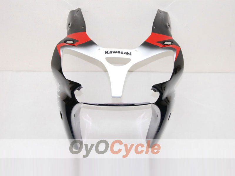 Kit de carenado por inyección para NINJA ZX-6R 00-02 - Rojo, Negro - Play Station #OYO87901741