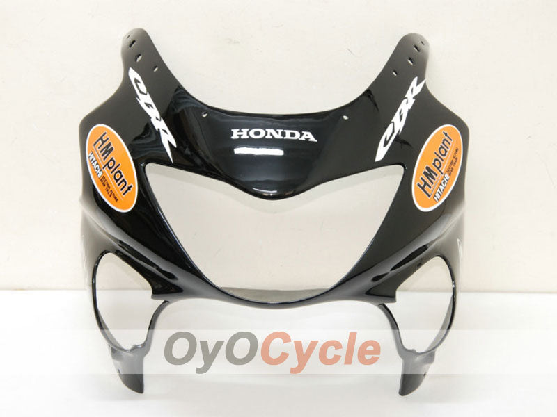 Kit de carenado de inyección para CBR600F4 99-00 - Negro - Castrol #OYO87900113