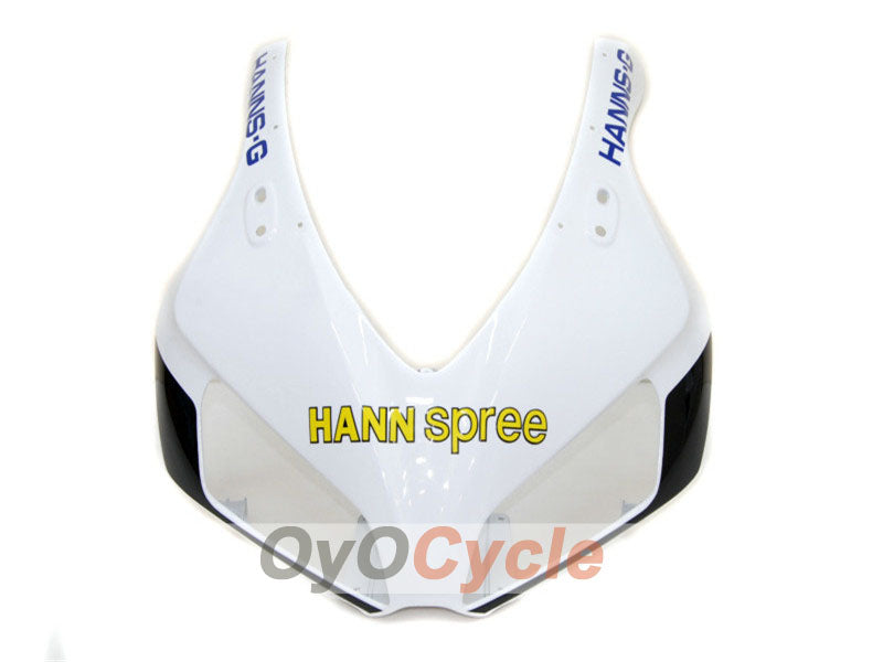 Kit de carenado por inyección para CBR1000RR 06-07 - Blanco, Negro - HANN Spree #OYO87900605
