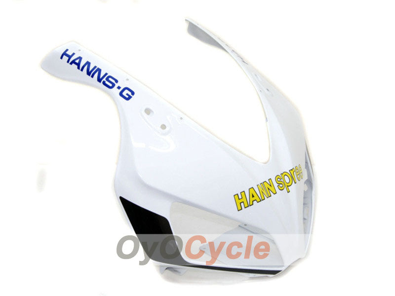 Kit de carenado por inyección para CBR1000RR 06-07 - Blanco, Negro - HANN Spree #OYO87900605