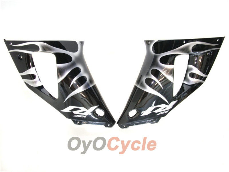Kit de carenado de inyección para YZF-R1 98-99 - Negro, Plata - Llama #OYO87900739 Imagen secundaria del producto