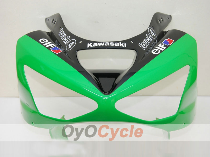 Kit de carenado de inyección para NINJA ZX-6R 03-04 - Verde, Negro - Monster #OYO87901807 Imagen secundaria del producto