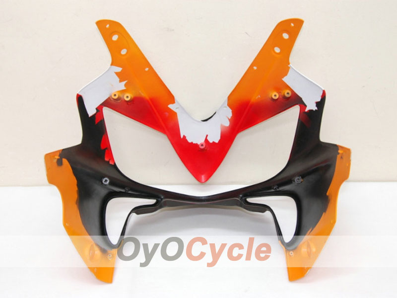 Kit de carenado por inyección para CBR600F4i 01-03 - Naranja, Negro - MICHELIN, Repsol #OYO87900190