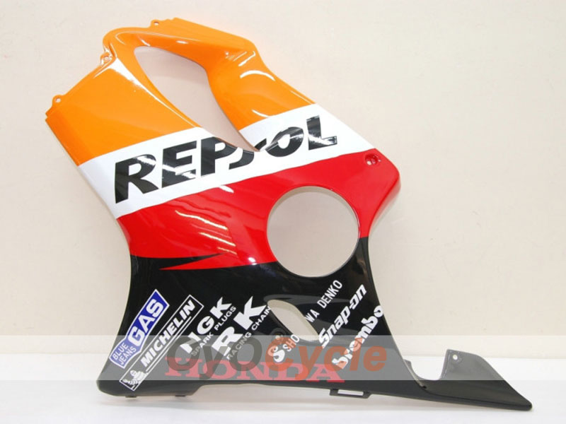 Kit de carenado por inyección para CBR600F4i 01-03 - Naranja, Negro - MICHELIN, Repsol #OYO87900190 Imagen secundaria del producto