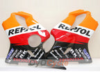 Kit de carenado por inyección para CBR600F4i 01-03 - Naranja, Negro - MICHELIN, Repsol #OYO87900190