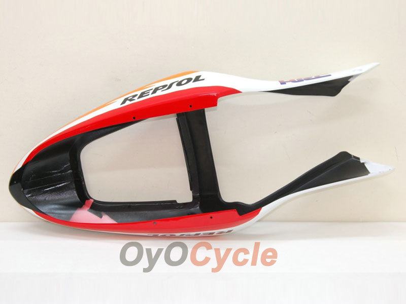 Kit de carenado por inyección para CBR600F4i 01-03 - Naranja, Negro - MICHELIN, Repsol #OYO87900190