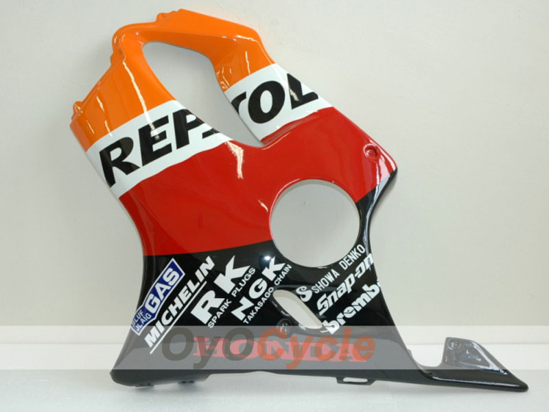 Kit de carenado de inyección para CBR600F4i 01-03 - Naranja, Negro - MICHELIN, Repsol #OYO87900188 Imagen secundaria del producto