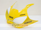 Carenado de inyección para YZF-R6 98-02 - Amarillo, blanco - Estilo de fábrica #OYO87900997