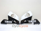 Carenado de inyección para YZF-R6 98-02 - Amarillo, blanco - Estilo de fábrica #OYO87900997