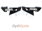 Carenado de inyección para YZF-R6 98-02 - Amarillo, blanco - Estilo de fábrica #OYO87900997