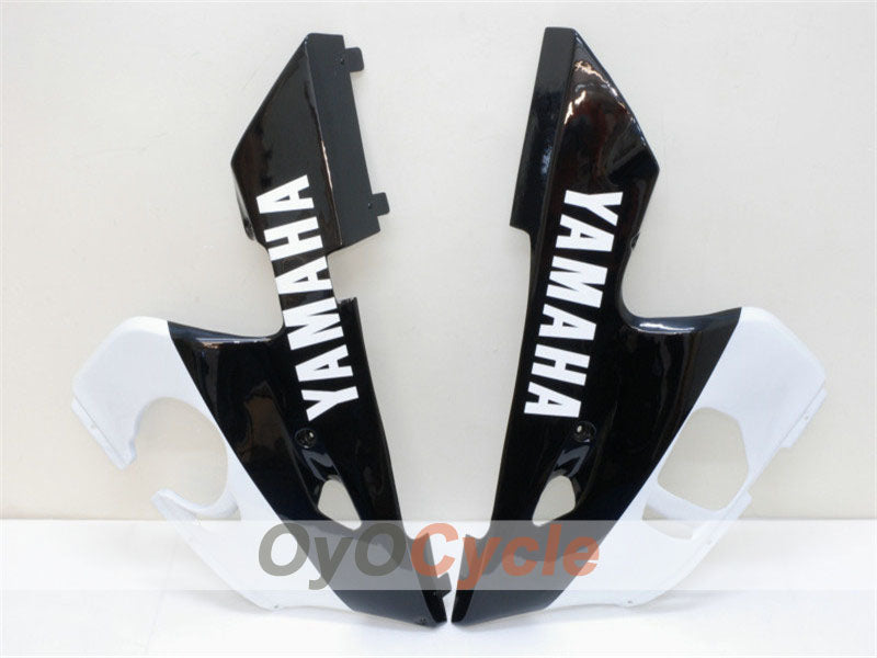 Carenado de inyección para YZF-R6 98-02 - Amarillo, blanco - Estilo de fábrica #OYO87900997