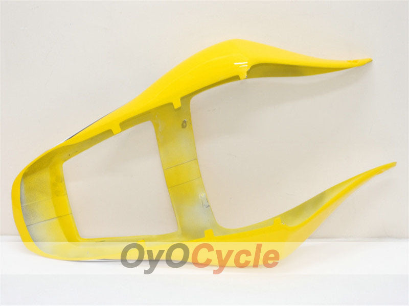 Carenado de inyección para YZF-R6 98-02 - Amarillo, blanco - Estilo de fábrica #OYO87900997