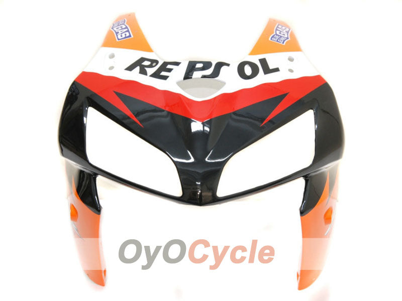 Kit de carenado por inyección para CBR600RR 05-06 - Naranja, Negro - MICHELIN, RK, Repsol #OYO87900327