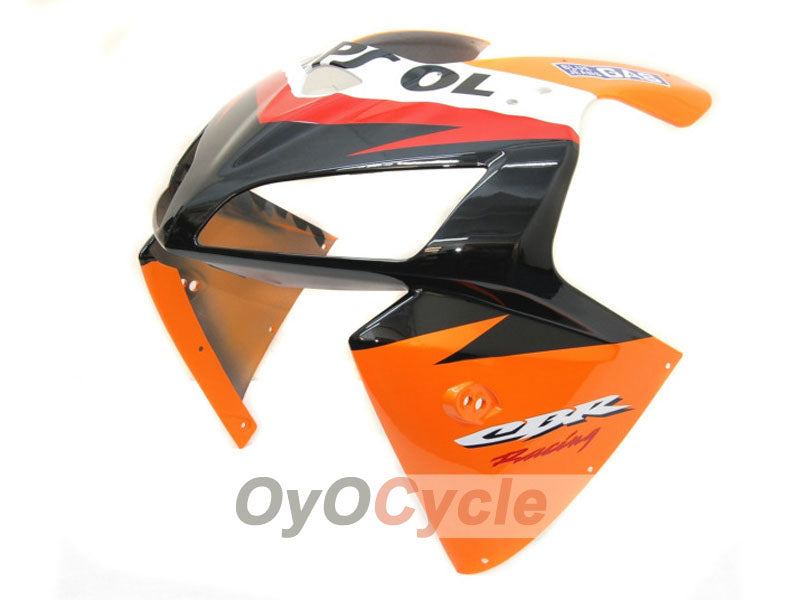 Kit de carenado por inyección para CBR600RR 05-06 - Naranja, Negro - MICHELIN, RK, Repsol #OYO87900327