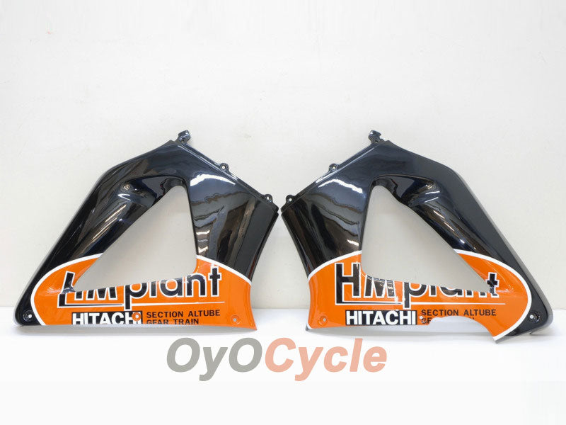 Kit de carenado de inyección para CBR900RR 929 00-01 - Naranja, Negro - HM Plant #OYO87902703