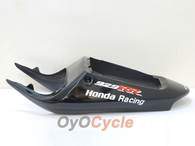 Kit de carenado de inyección para CBR900RR 929 00-01 - Naranja, Negro - HM Plant #OYO87902703