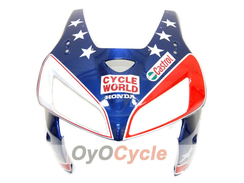 Carenado de inyección para CBR600RR 05-06 - Rojo, Azul - Castrol #OYO87900208