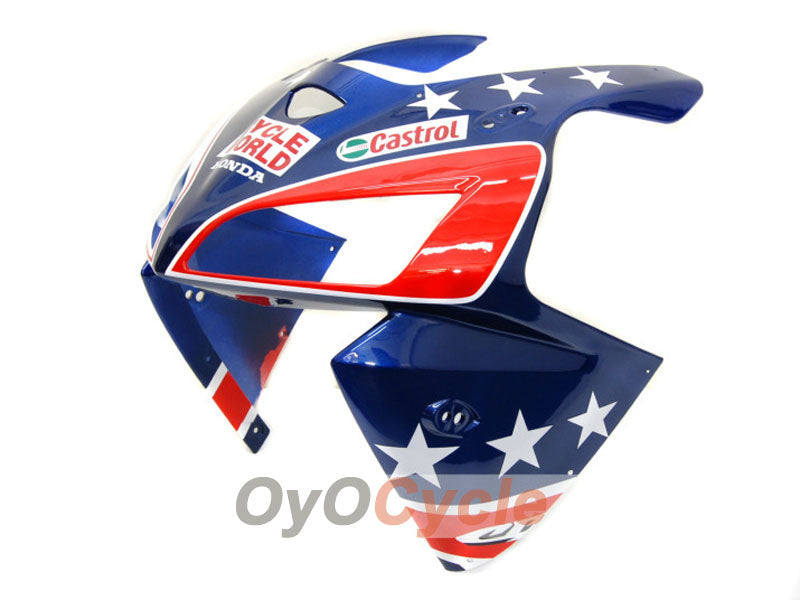 Carenado de inyección para CBR600RR 05-06 - Rojo, Azul - Castrol #OYO87900208
