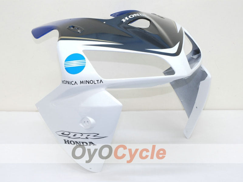 Carenado de inyección para CBR600RR 05-06 - Blanco, Negro - Konica Minolta, MICHELIN #OYO87900254