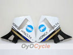 Carenado de inyección para CBR600RR 05-06 - Blanco, Negro - Konica Minolta, MICHELIN #OYO87900254