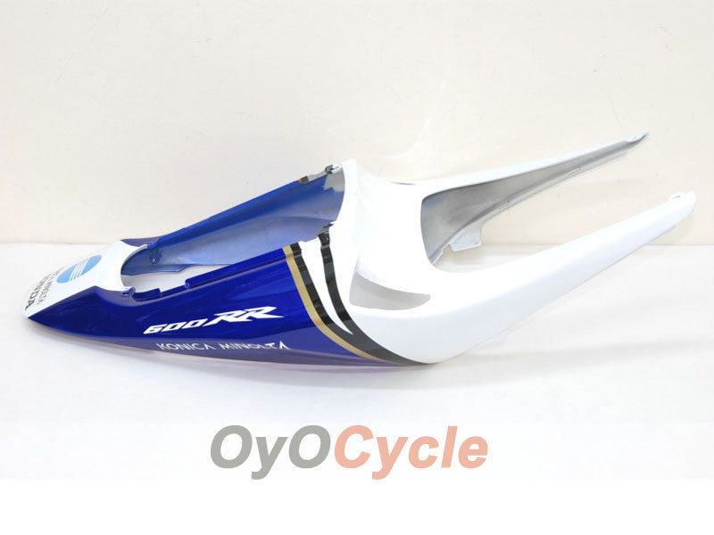 Carenado de inyección para CBR600RR 05-06 - Blanco, Negro - Konica Minolta, MICHELIN #OYO87900254