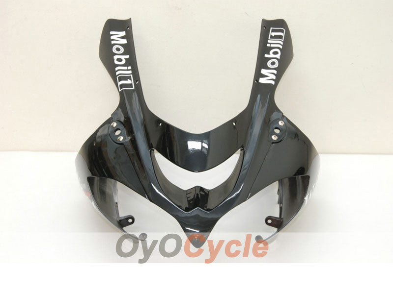Kit de carenado de inyección para NINJA ZX-10R 04-05 - Blanco, Negro - West #OYO87901550