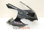 Kit de carenado de inyección para NINJA ZX-10R 04-05 - Blanco, Negro - West #OYO87901550