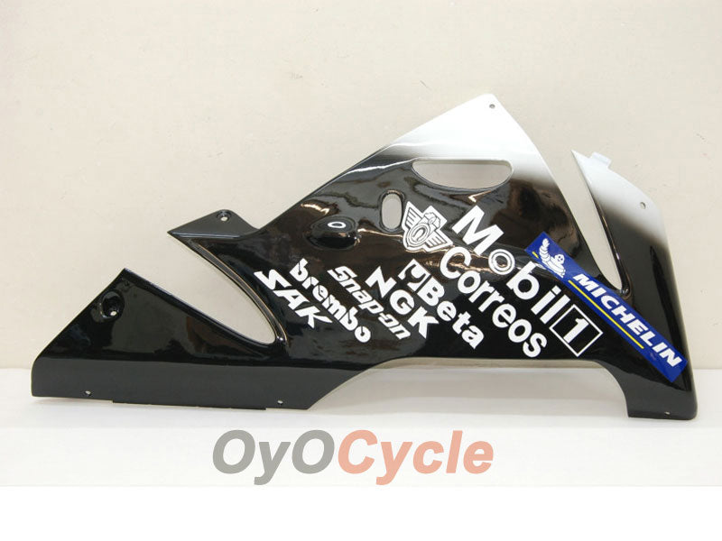 Kit de carenado de inyección para NINJA ZX-10R 04-05 - Blanco, Negro - West #OYO87901550