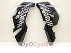 Kit de carenado de inyección para NINJA ZX-10R 04-05 - Blanco, Negro - West #OYO87901550