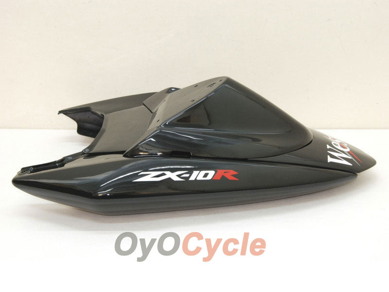 Kit de carenado de inyección para NINJA ZX-10R 04-05 - Blanco, Negro - West #OYO87901550