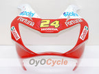 Kit de carenado por inyección para CBR900RR 929 00-01 - Rojo, Amarillo - Fortuna #OYO87902702