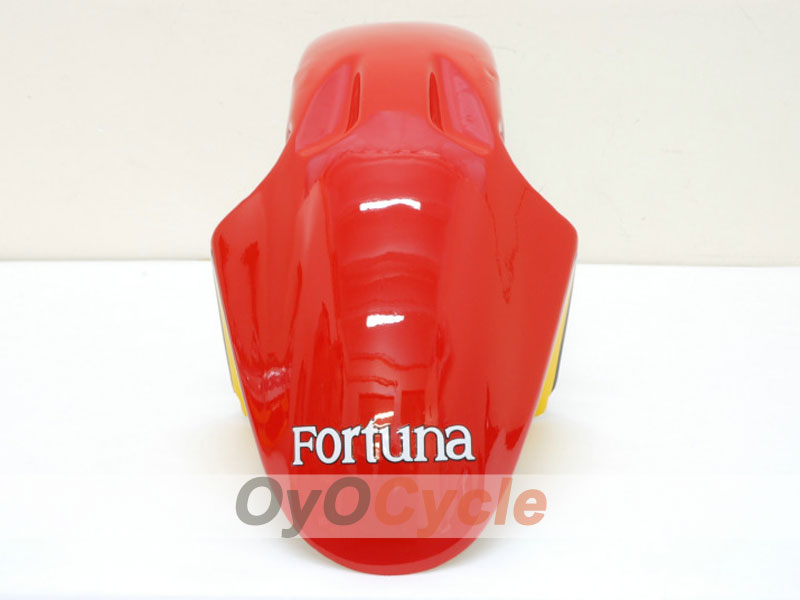 Kit de carenado por inyección para CBR900RR 929 00-01 - Rojo, Amarillo - Fortuna #OYO87902702