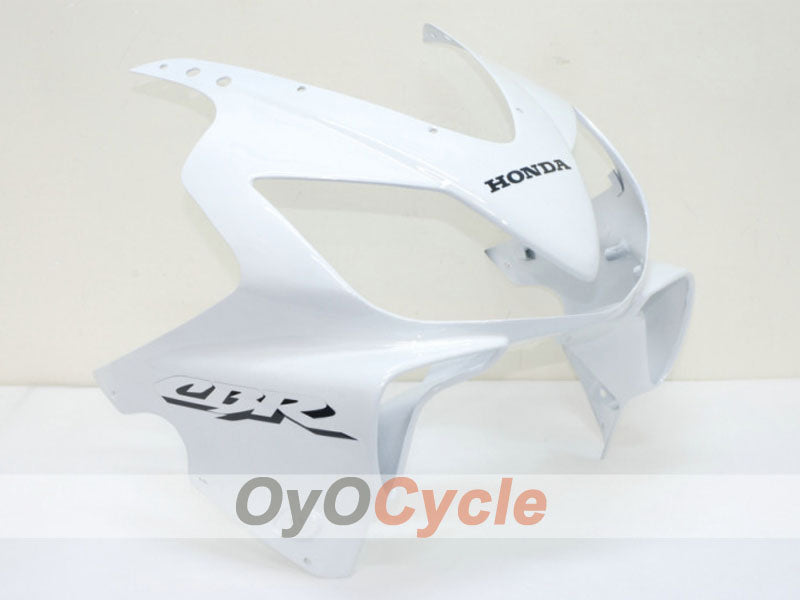 Carenado de inyección para CBR600F4i 04-07 - Blanco, Negro - Estilo de fábrica #OYO87900210