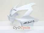 Carenado de inyección para CBR600F4i 04-07 - Blanco, Negro - Estilo de fábrica #OYO87900210