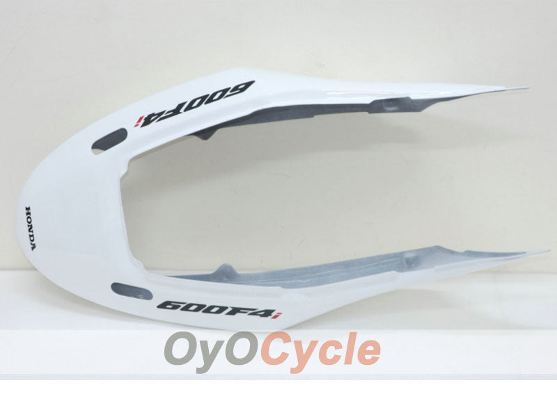 Carenado de inyección para CBR600F4i 04-07 - Blanco, Negro - Estilo de fábrica #OYO87900210