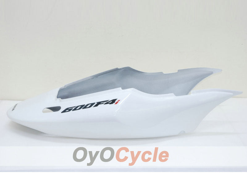 Carenado de inyección para CBR600F4i 04-07 - Blanco, Negro - Estilo de fábrica #OYO87900210