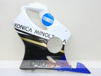 Kit de carenado de inyección para CBR600F4 99-00 - Blanco, Negro - Konica Minolta #OYO87902781