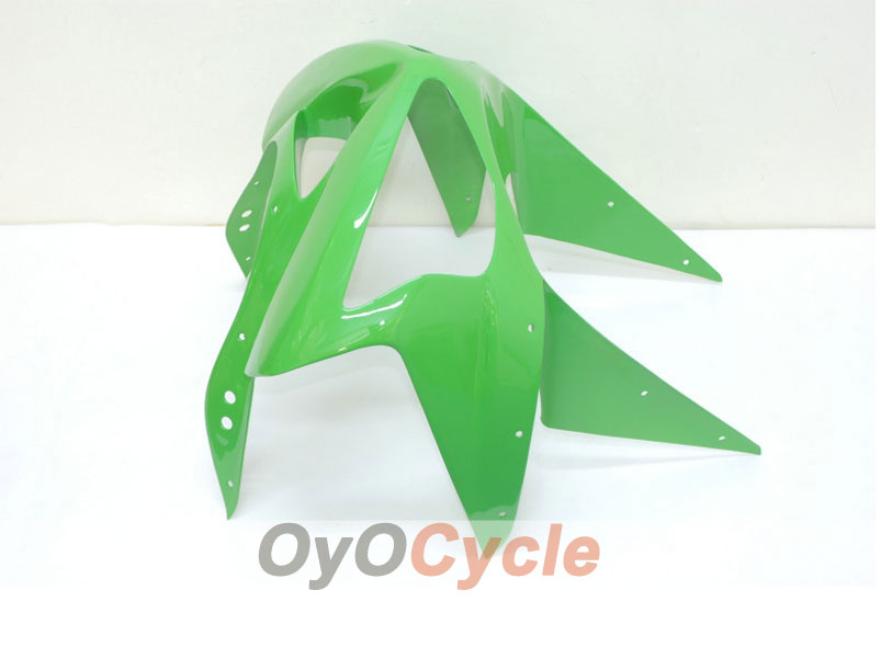 Kit de carenado de inyección para NINJA ZX-6R 03-04 - Verde, blanco - Estilo de fábrica #OYO87901761
