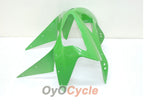 Kit de carenado de inyección para NINJA ZX-6R 03-04 - Verde, blanco - Estilo de fábrica #OYO87901761