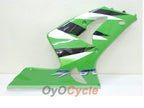 Kit de carenado de inyección para NINJA ZX-6R 03-04 - Verde, blanco - Estilo de fábrica #OYO87901761