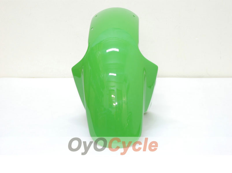 Kit de carenado de inyección para NINJA ZX-6R 03-04 - Verde, blanco - Estilo de fábrica #OYO87901761